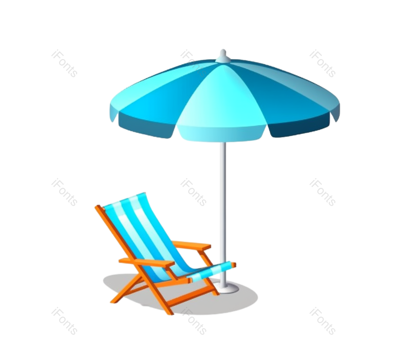 卡通图片,立体元素,夏天PNG,海边免抠素材